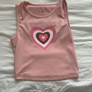 Heart Tanktop/ size xs